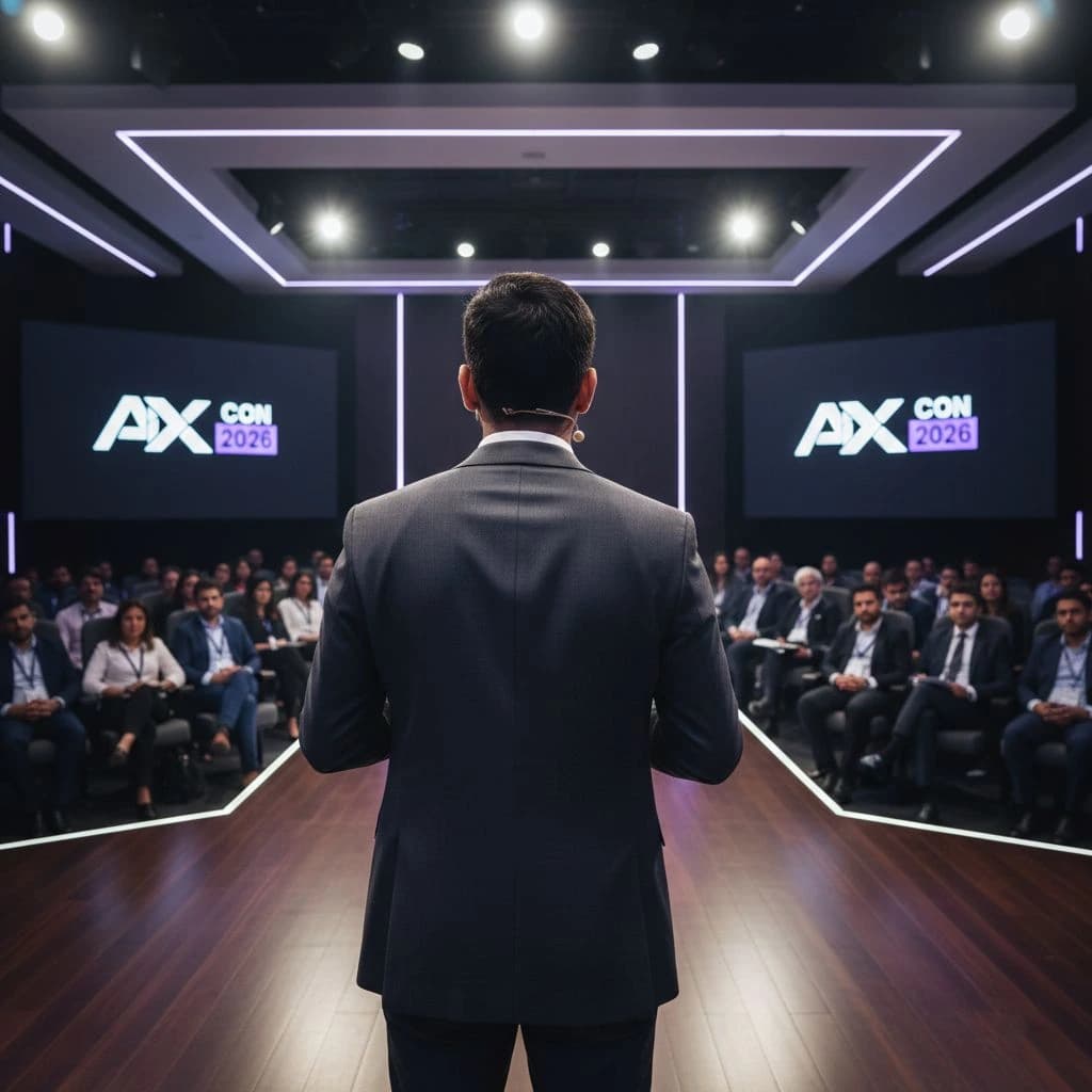 Delegates at AiXCon, a next-generation AI conference