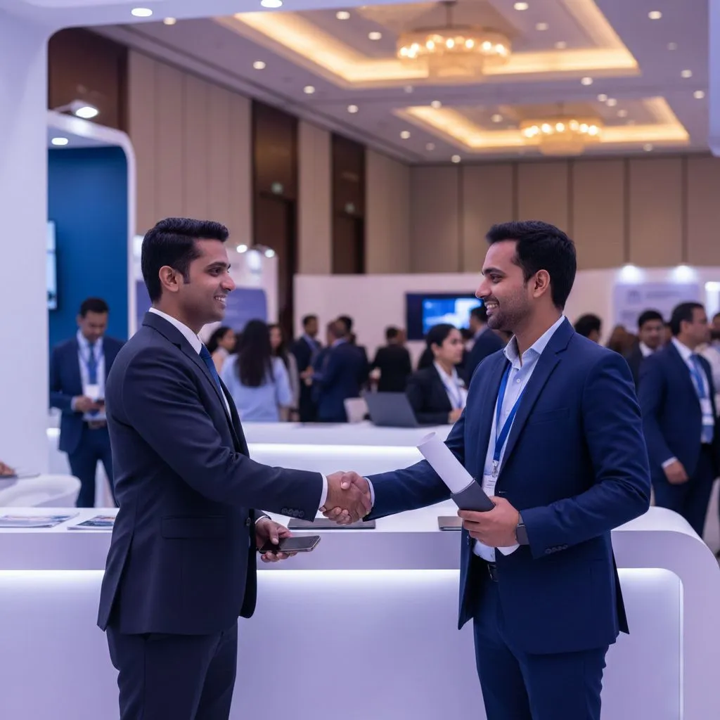 Brand showcase stall at AiXCon Global 2026