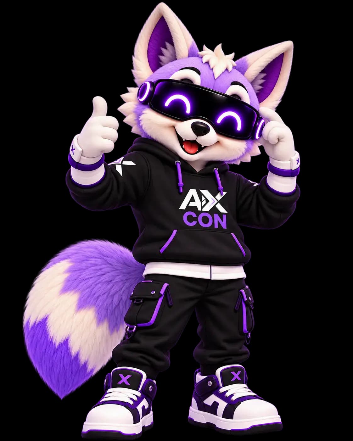 NOX the Fox, AiXCon's explorer mascot
